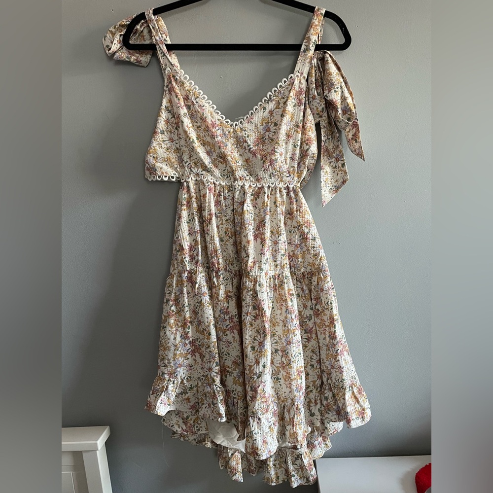 Lush Floral Mini Dress